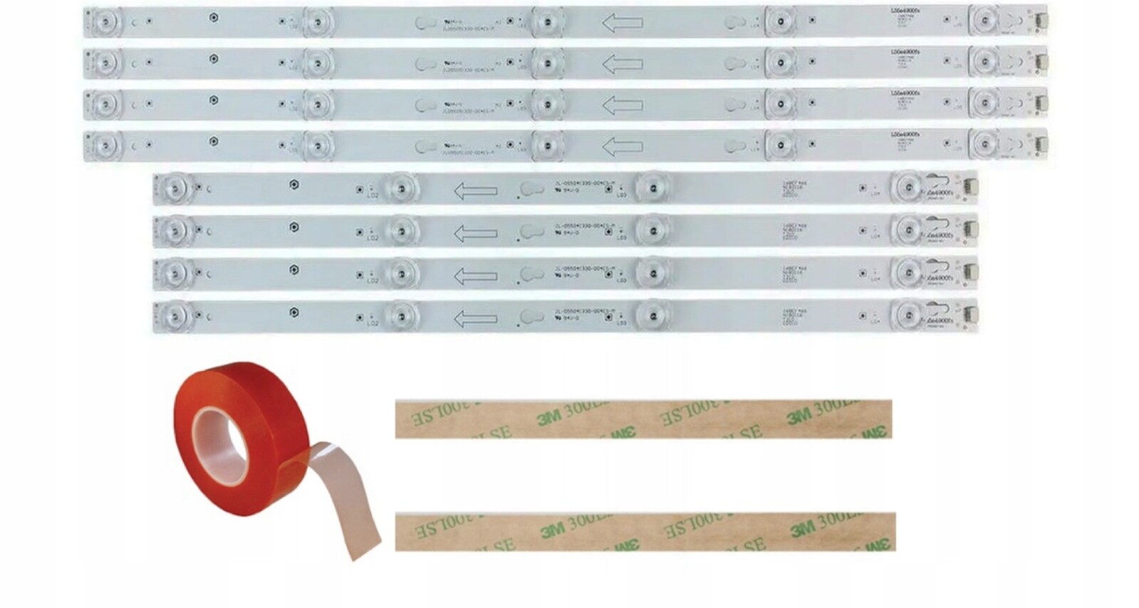 Led lišty Tcl Thomson 55D2900 55HR330M05A8 Tcl 4C-LB5505-HR 4C-LB5504-YH