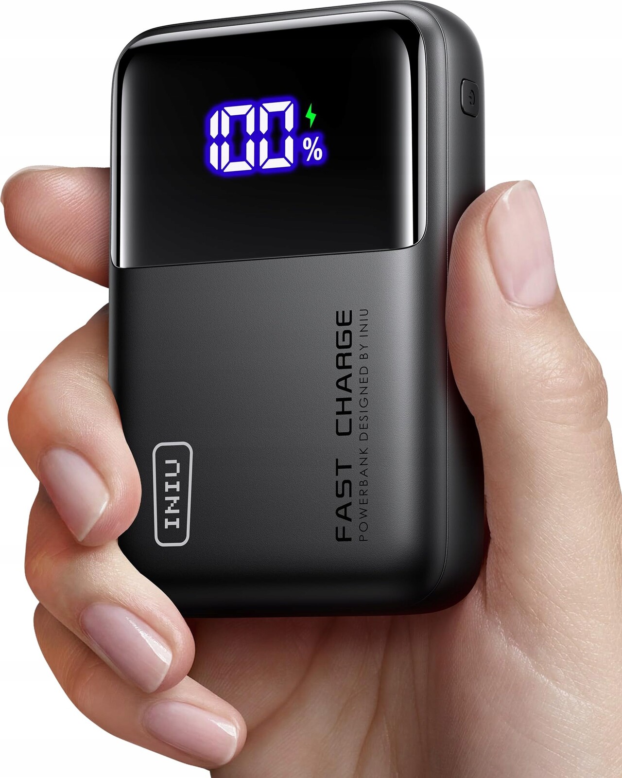 Iniu Power Bank 100W 25000mAh Usb C pro telefony a notebooky