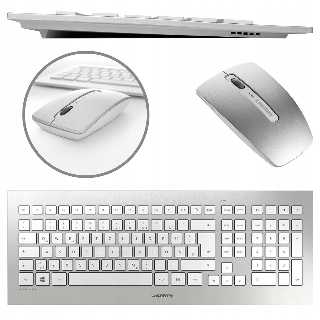 Bezdrátová klávesnice myš Cherry Dw 8000 Qwertz