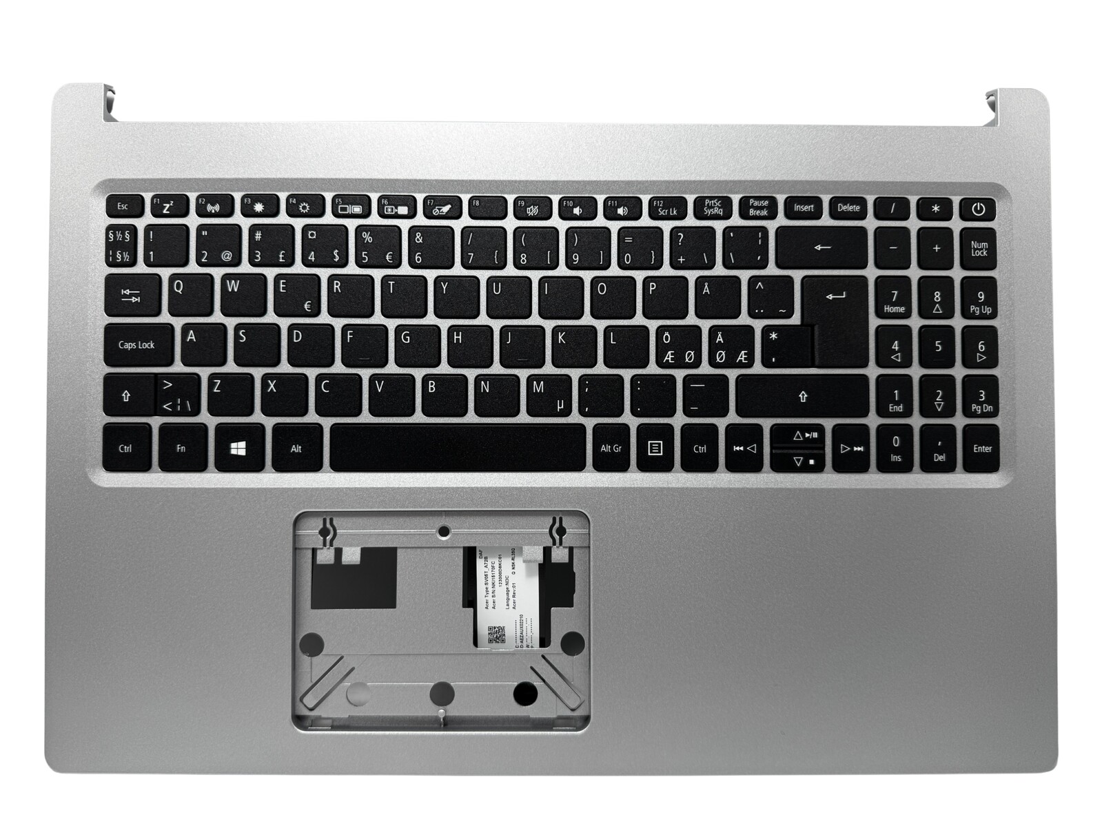 Palmrest horní kryt klávesnice Acer Aspire A315-23 A315-33 A315-43