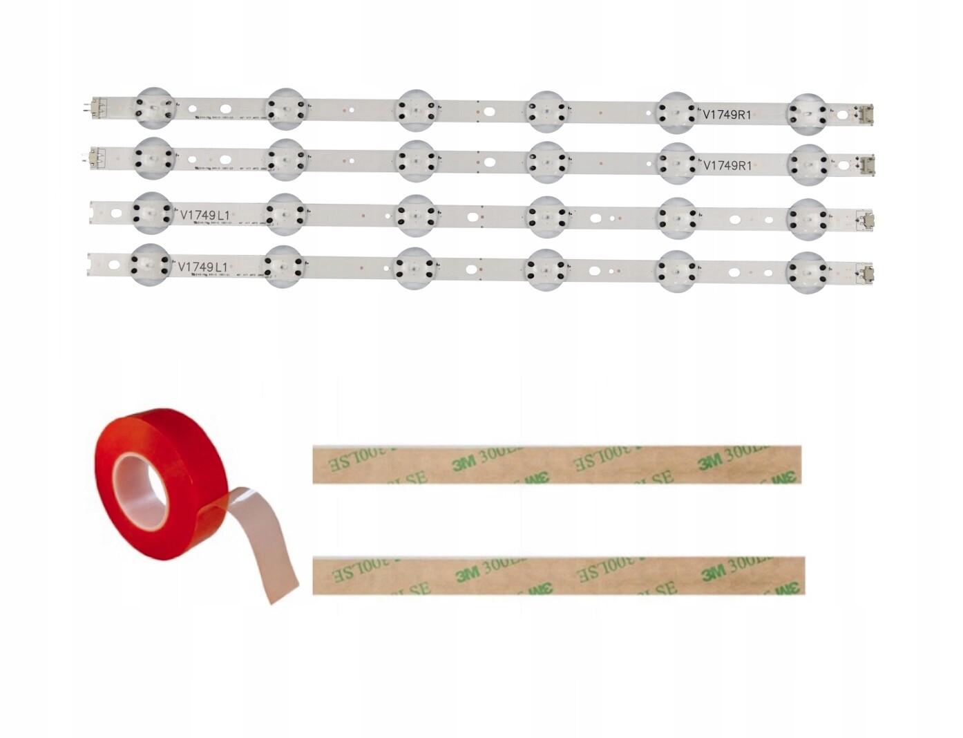 Led V1749L1 V1749R1 Lg 49UJ670V 49UJ701V V17 ART3 2863 Lg 49UJ701V
