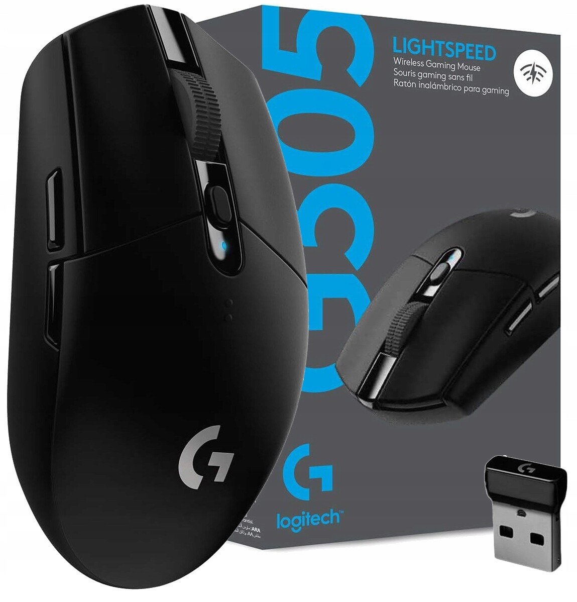Bezdrátová Myš Logitech G305 Lightspeed Hero 12000DPI Herní