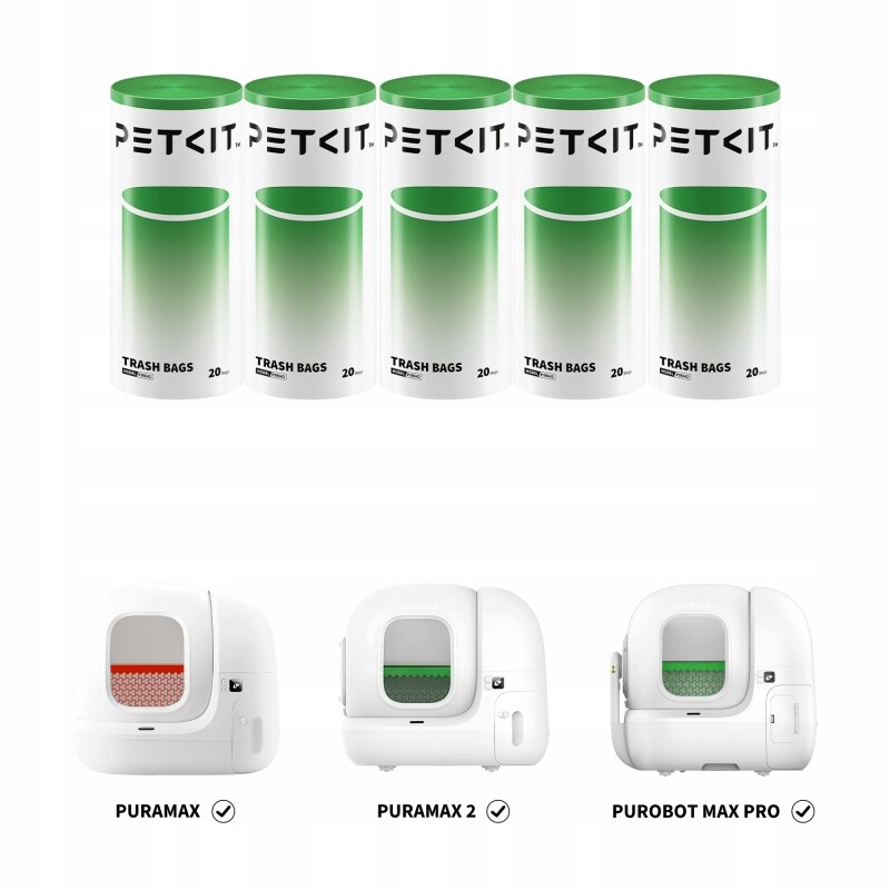 Sáčky na odpadky pro zásobník na stelivo PetKit PURA MAX 2