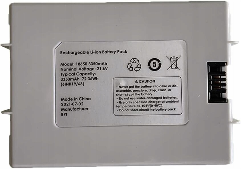 Akumulátor 3350 mAh pro robotický čistič oken Mamibot W200