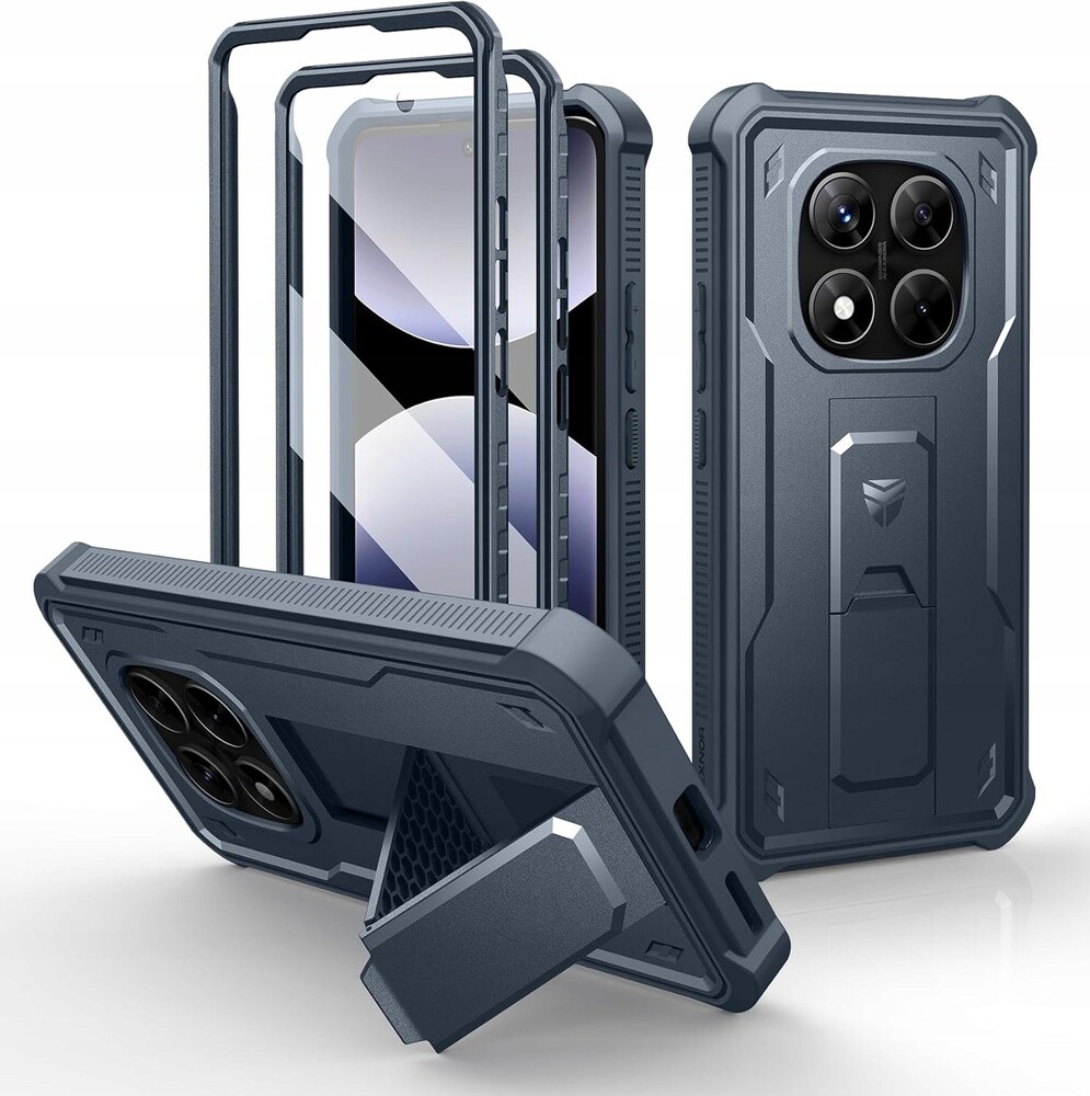 Dexnor Pancéřové Pouzdro Kryt Case 360 Pro Redmi Note 14 Pro 5G Poco X7 5G