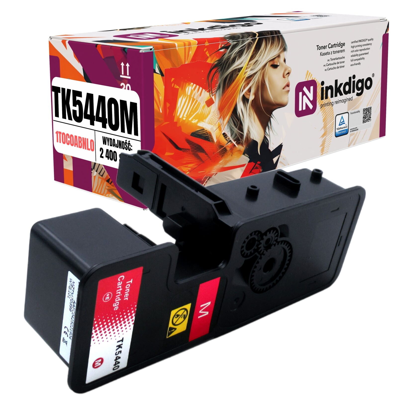 Náhradní toner pro Kyocera Ecosys Ma 2100 Pa 2100 kompatibilní s TK5440M