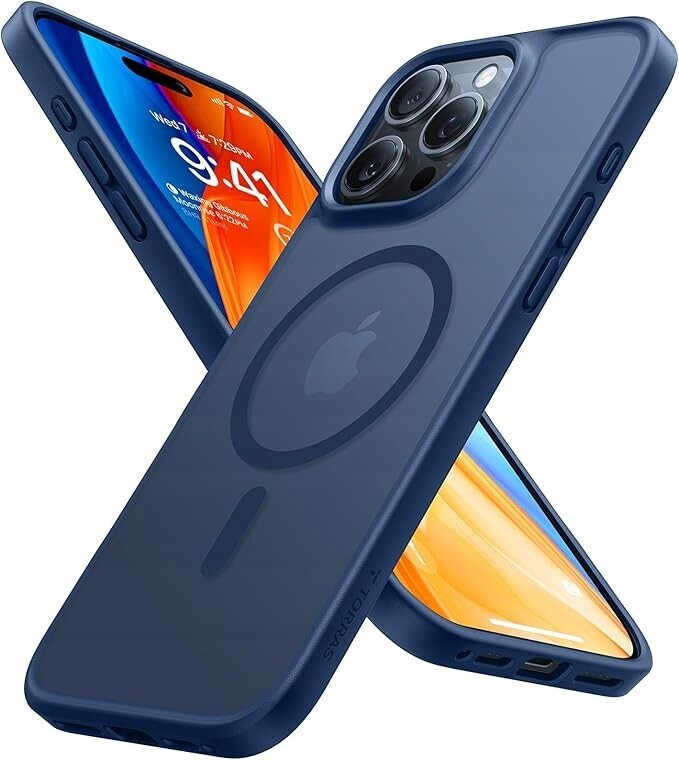 Matné Pouzdro Pro Iphone 16 Pro Odolné Proti Nárazům A Poškrábání S Magsafe