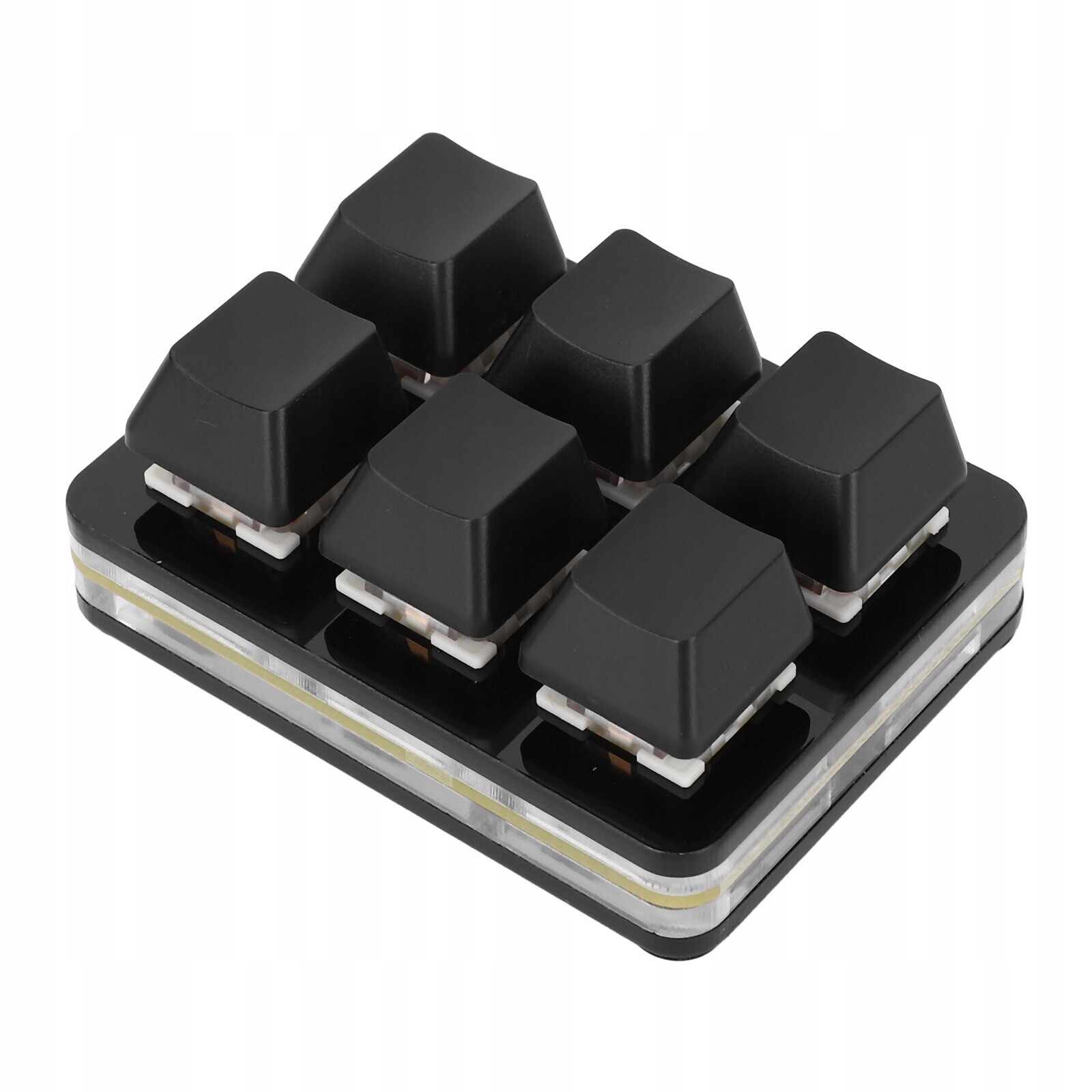 6 Klávesová Mini Programovatelná Klávesnice Rgb Usb Keypad