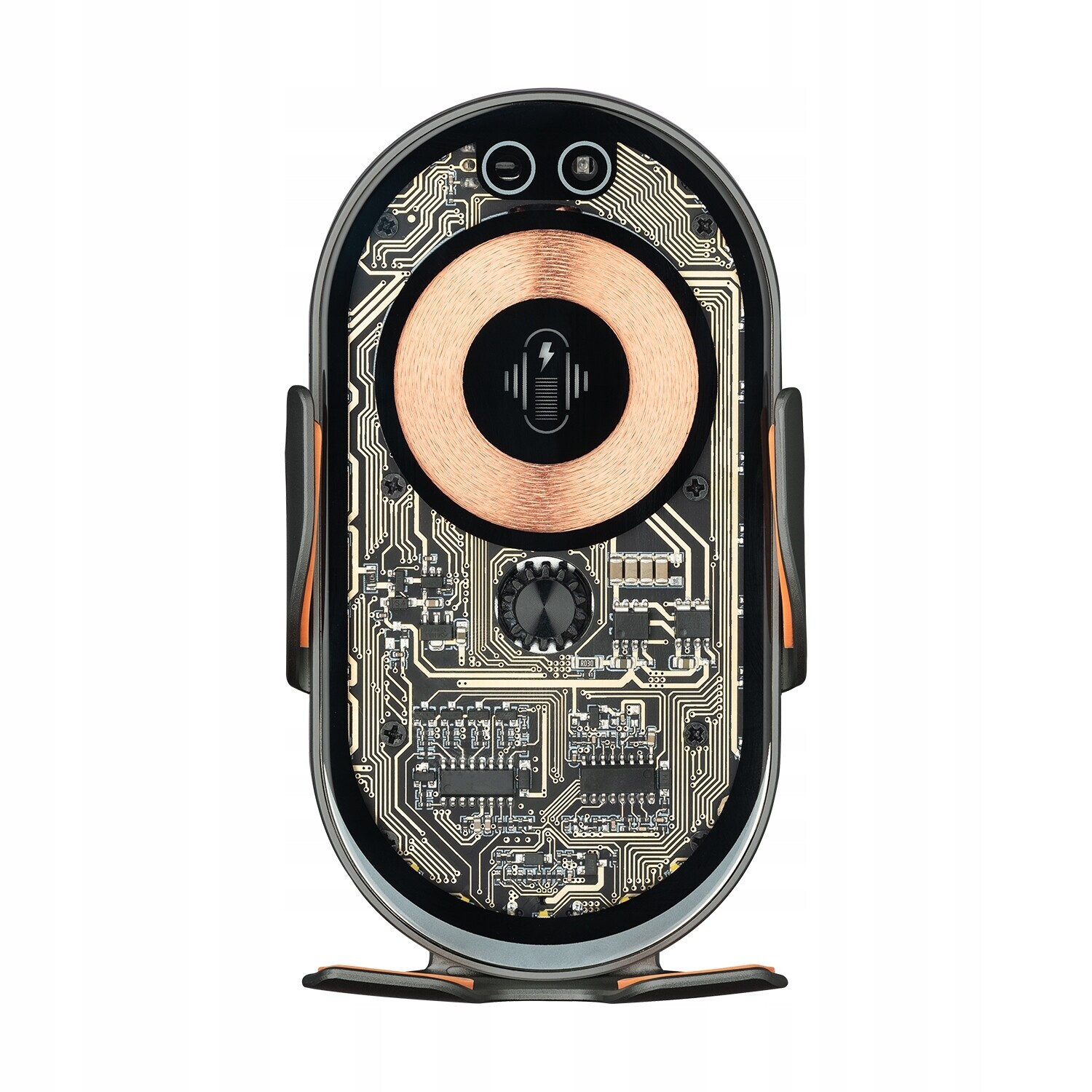 Držák do auta Qualo s 15W nabíječkou do mřížky pro indukční nabíjení