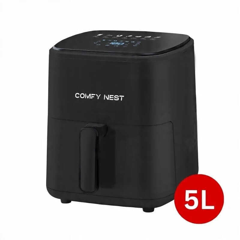 Beztuková fritéza Comfy Nest, 5 l, 1400 W, AirFryer