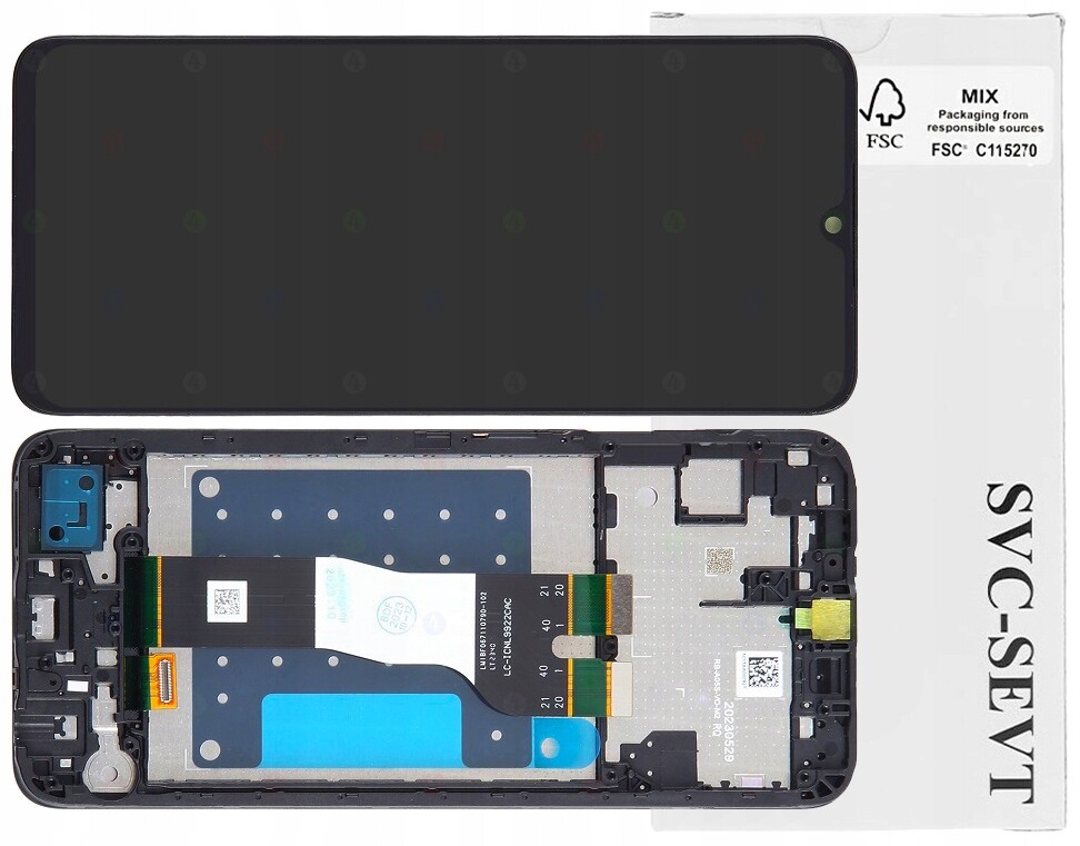 Displej Pro Samsung Galaxy A05S A057 A057F Originální LCD Displej Rámeček