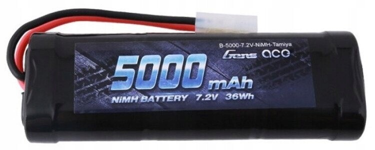 Akumulátor nikl-metal-hydridový (NiMH) GensAce 7,2 V 5000 mAh