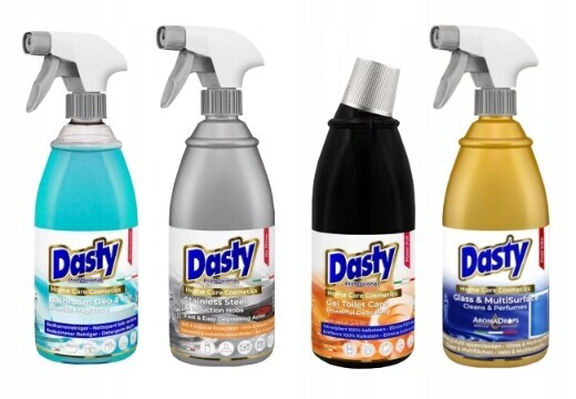 Dasty Sada domácí chemie – kuchyně, koupelna, Wc, kapalina na sklo