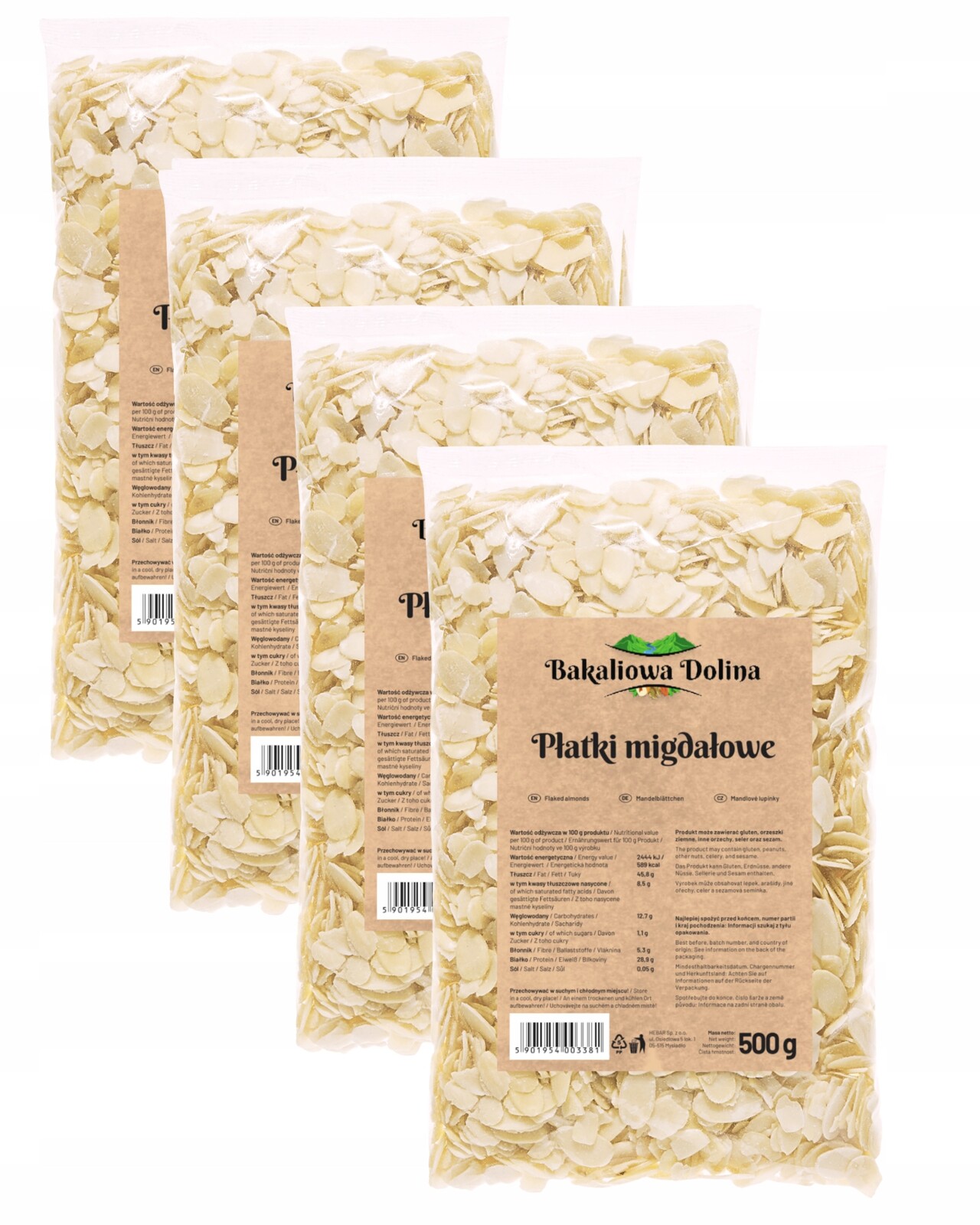 Madlové Plátky 2 Kg 2000 G Mandle Plátky Čerstvé Vločky Čerstvé Přírodní