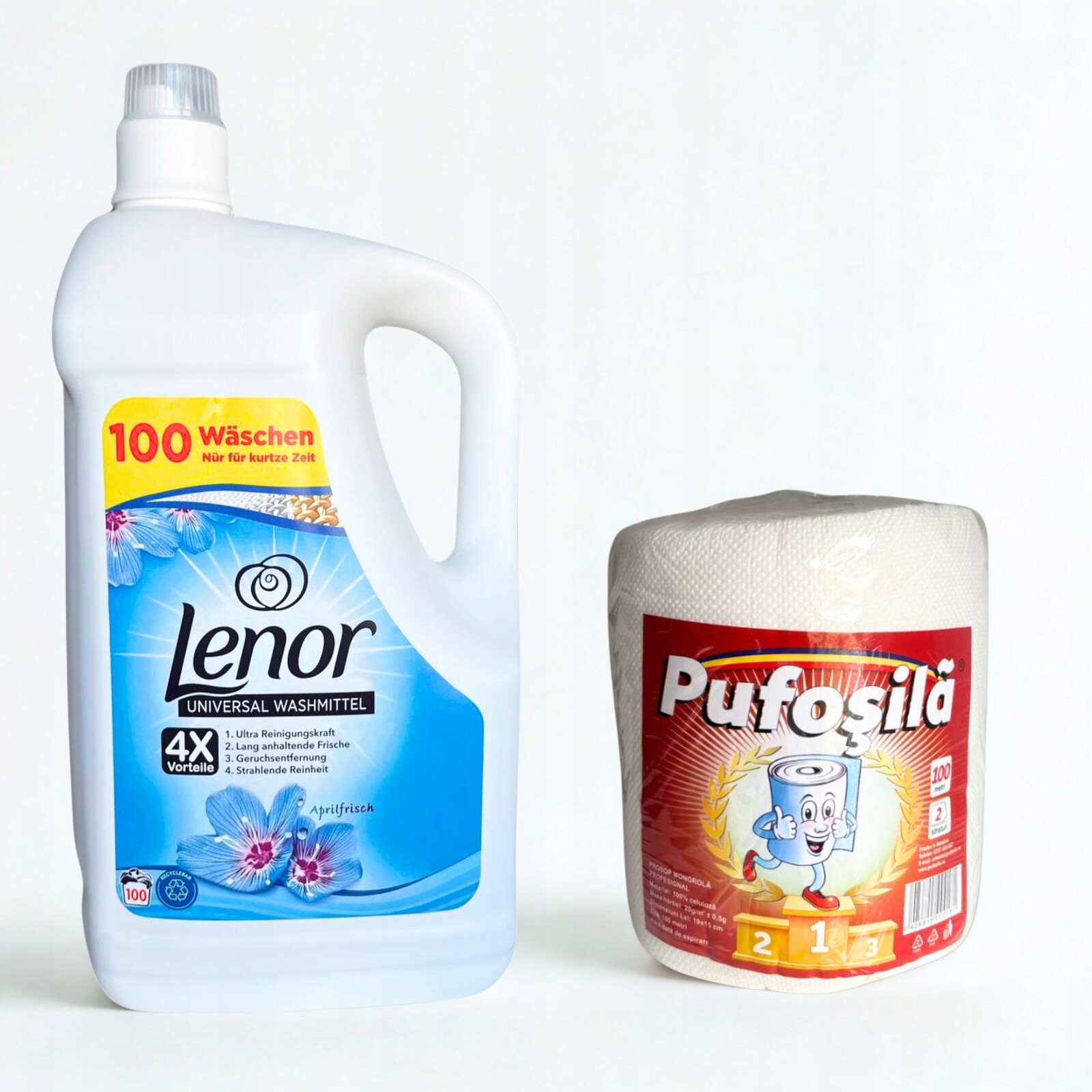 Lenor Tekutý Gel Na Praní Univerzální 100 praní Německá kvalita 5 l +dárek