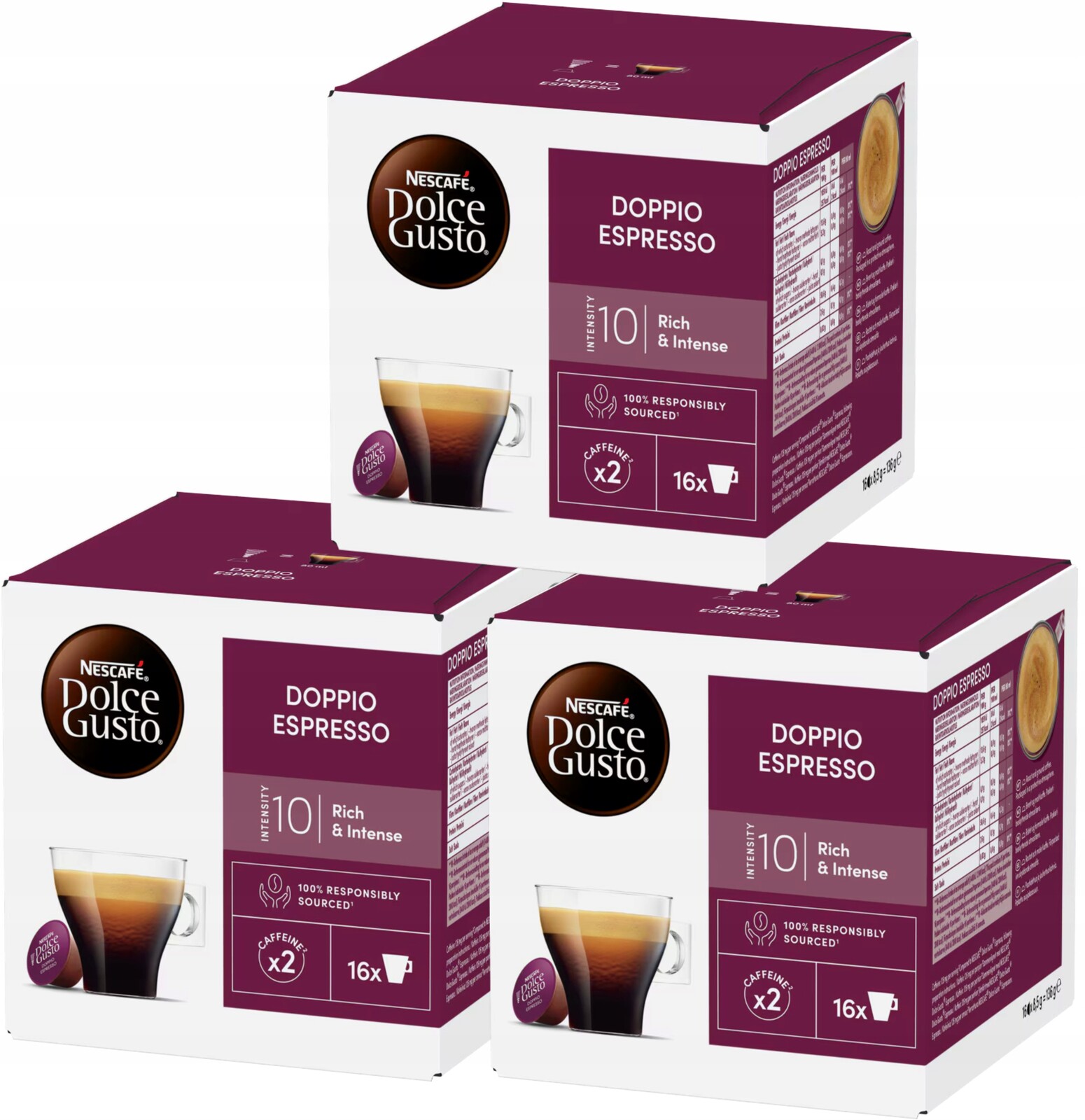 Kapsle Dolce Gusto Espresso Doppio 48 káv