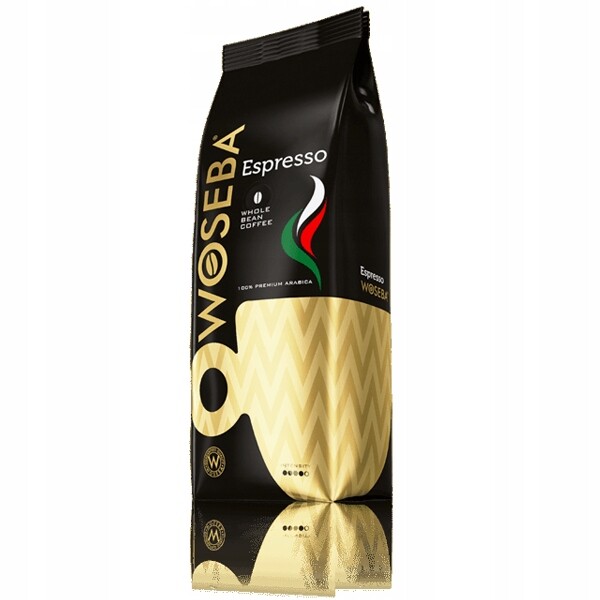 2x Woseba Káva zrnková Espresso 500 g