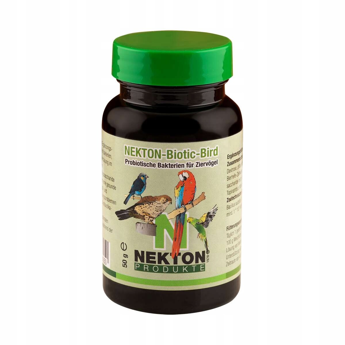 NEKTON-Biotic Bird – probiotikum pro všechny papoušky 50 g