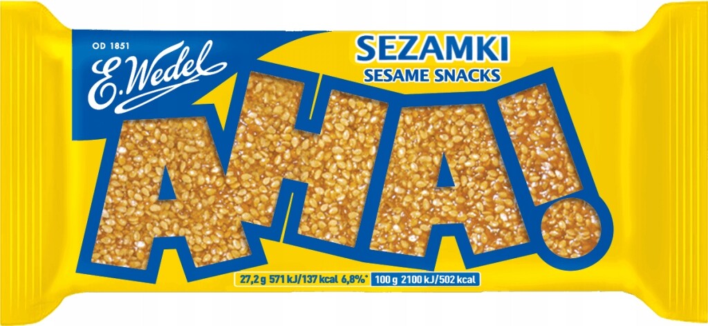 E. Wedel Sezamky Tyčinky ze sezamu 40 ks 27.2 g