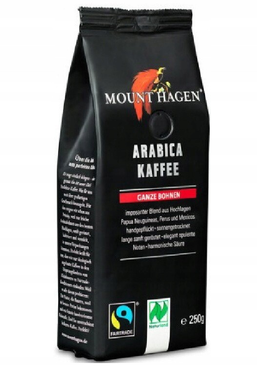 3x Káva zrnková arabica 100 % fair trade Bio 250 g