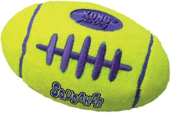 Kousátko pro psa Kong AirDog Squeaker Football