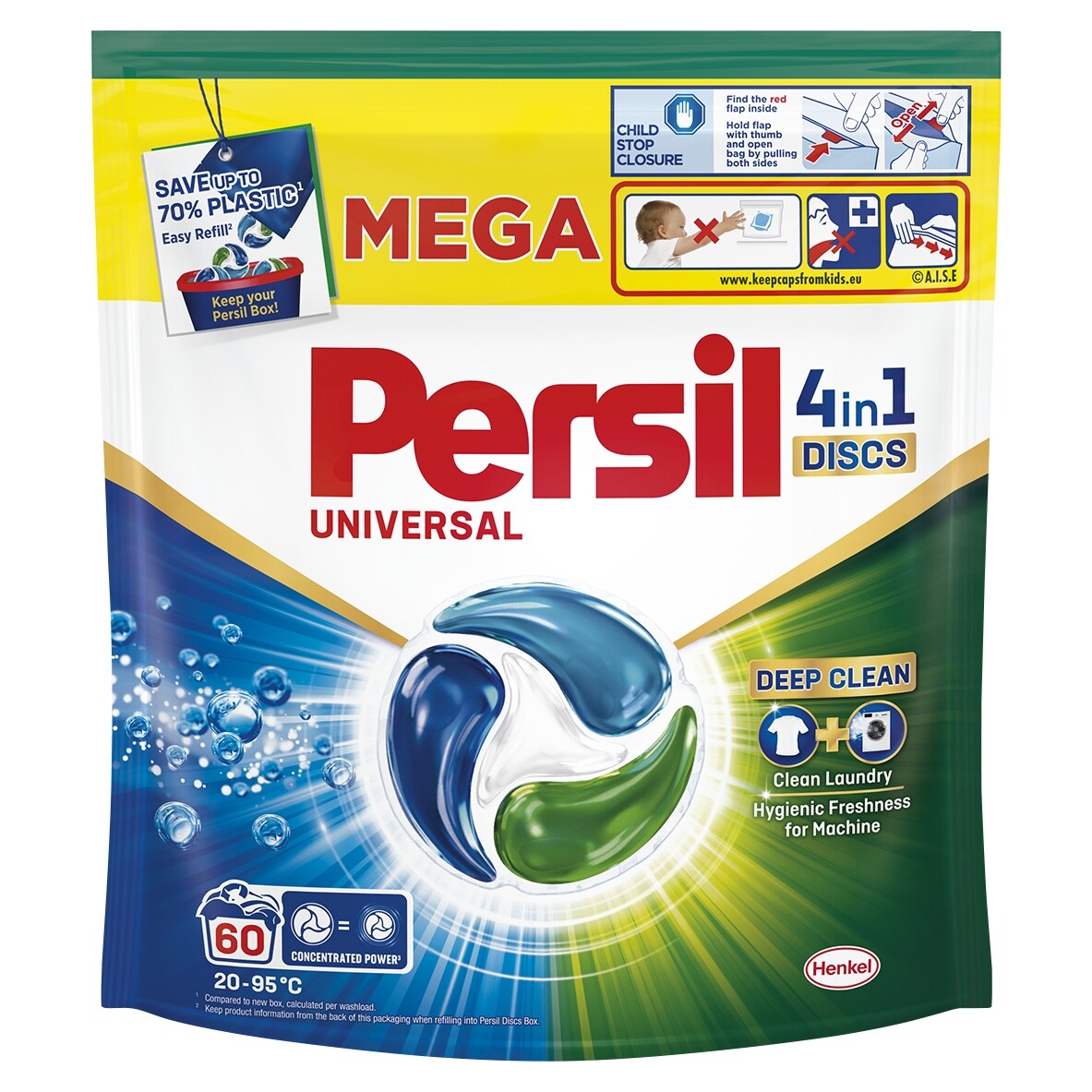 Persil Discs Regular Kapsle na praní 4v1 60 ks