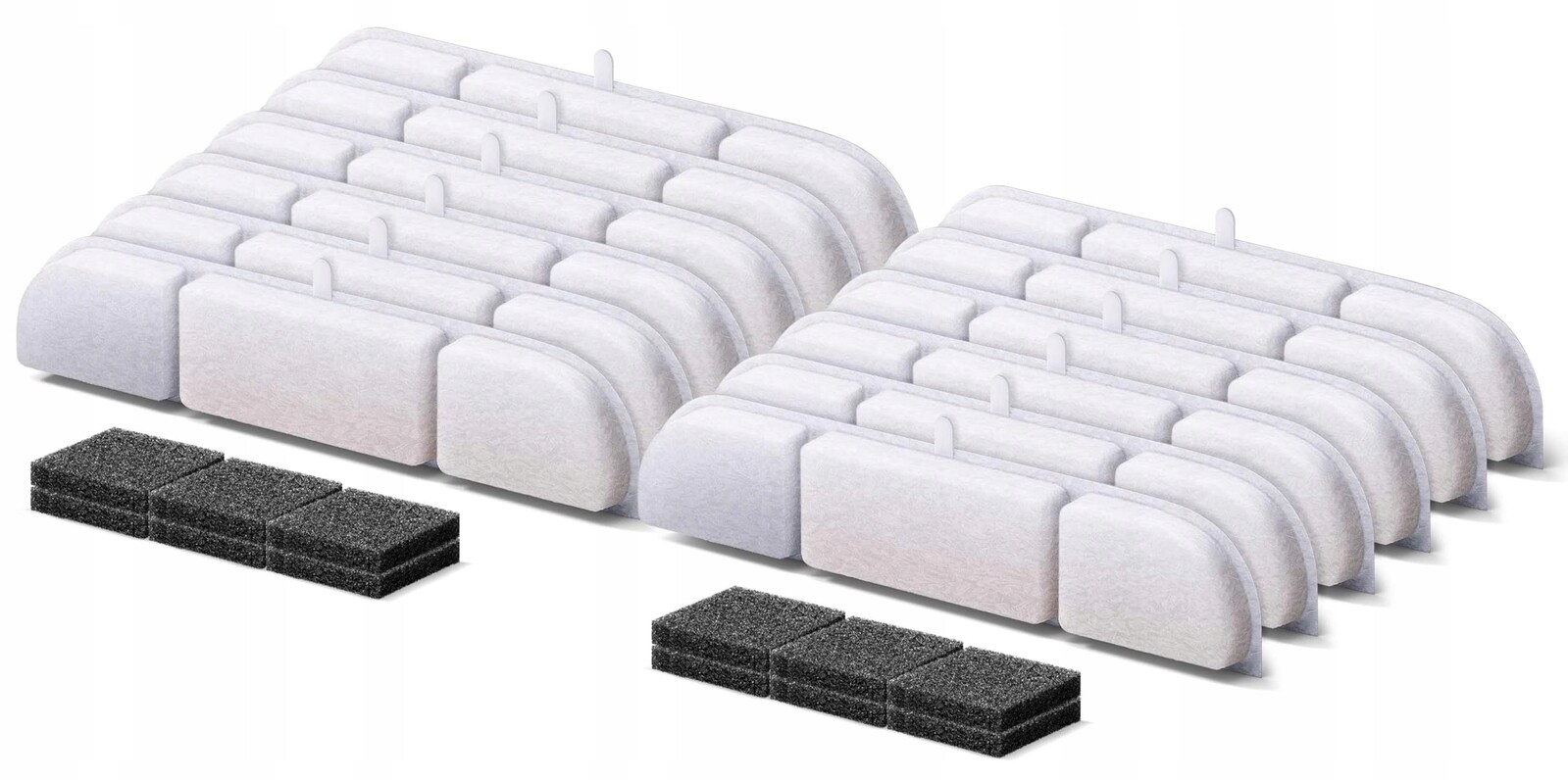 Downypaws Originální filtry do fontány Pro Kočky 16 Kusů