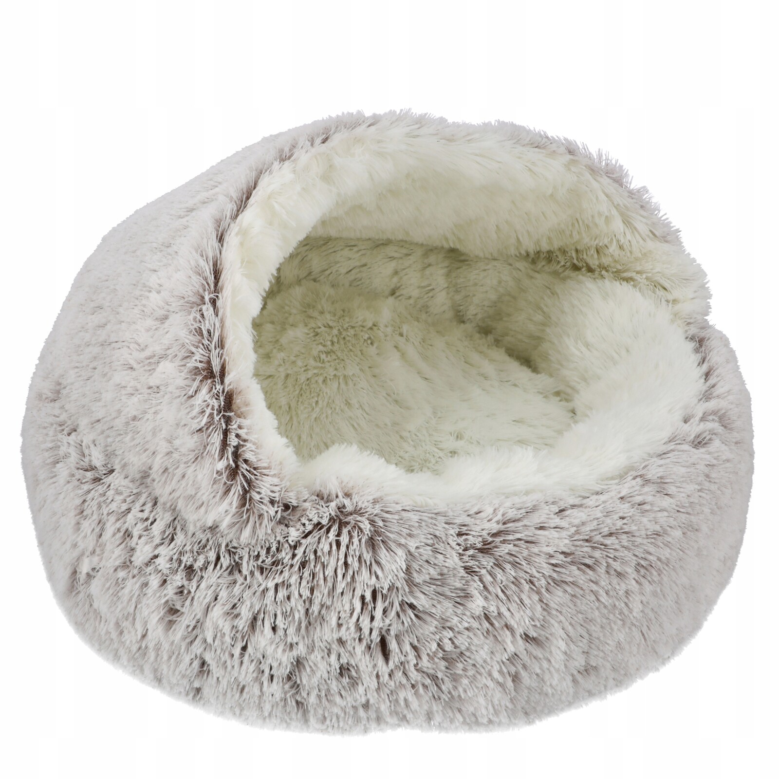 Plyšové Kulaté Pelíšek kotec Pro Psa Kočku polštář potah 60x60 tlapka