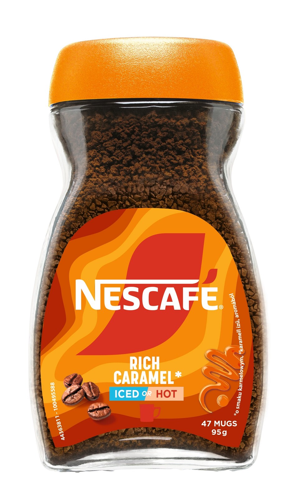 3X Nescafé Aromatizovaná káva s karamelovou příchutí 95 g