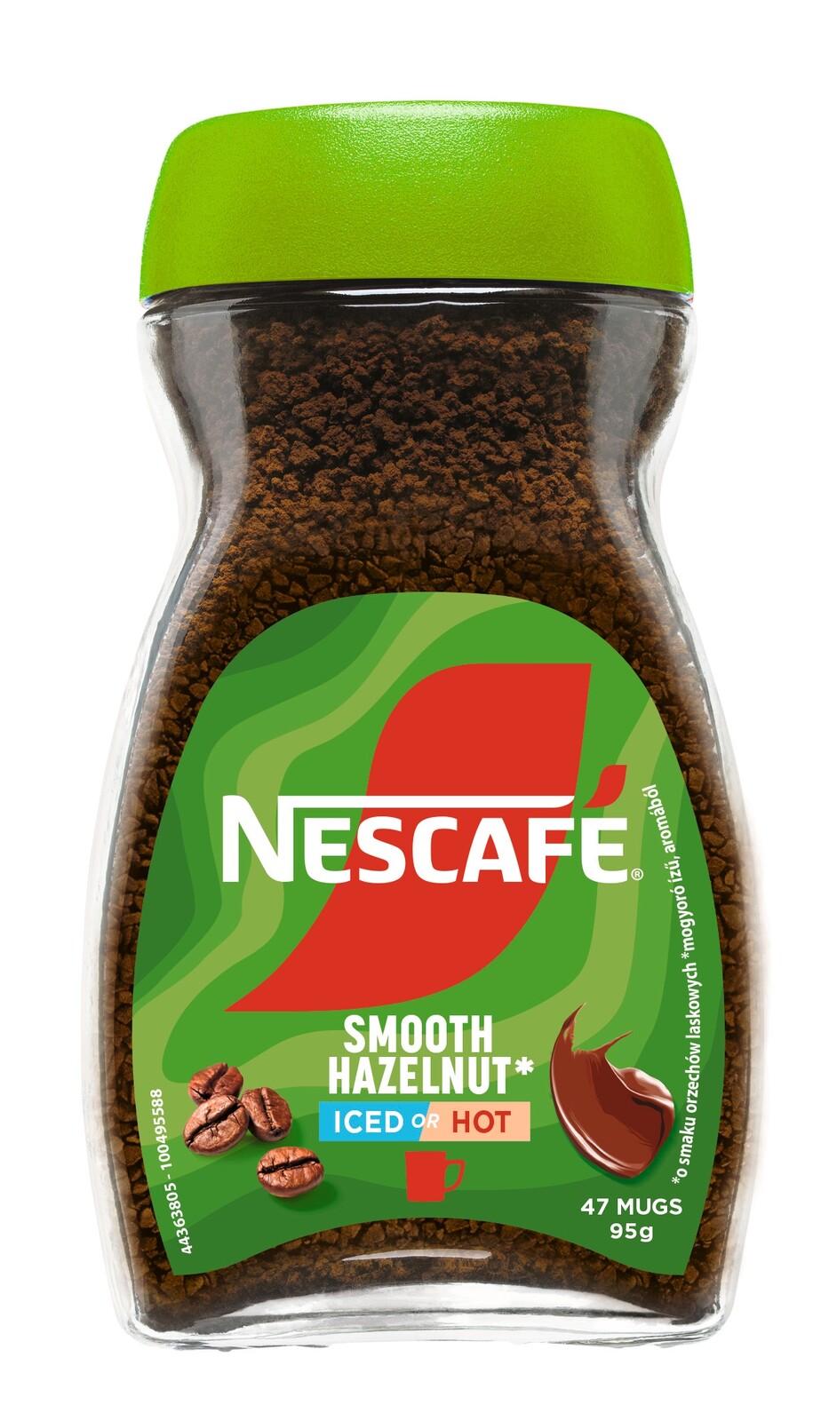 3X Nescafé Aromatizovaná káva s příchutí lískových oříšků 95 g