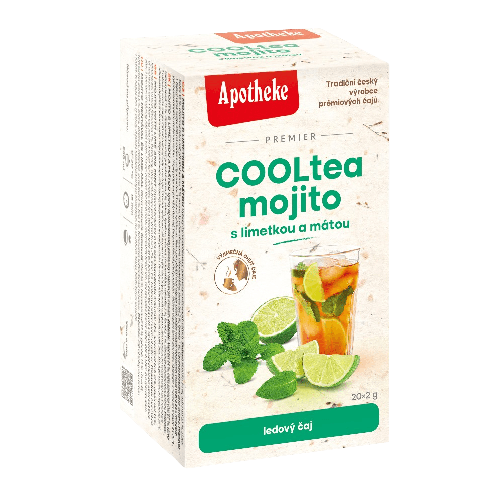 APOTHEKE COOLtea Mojito s limetkou 20 x 2 g