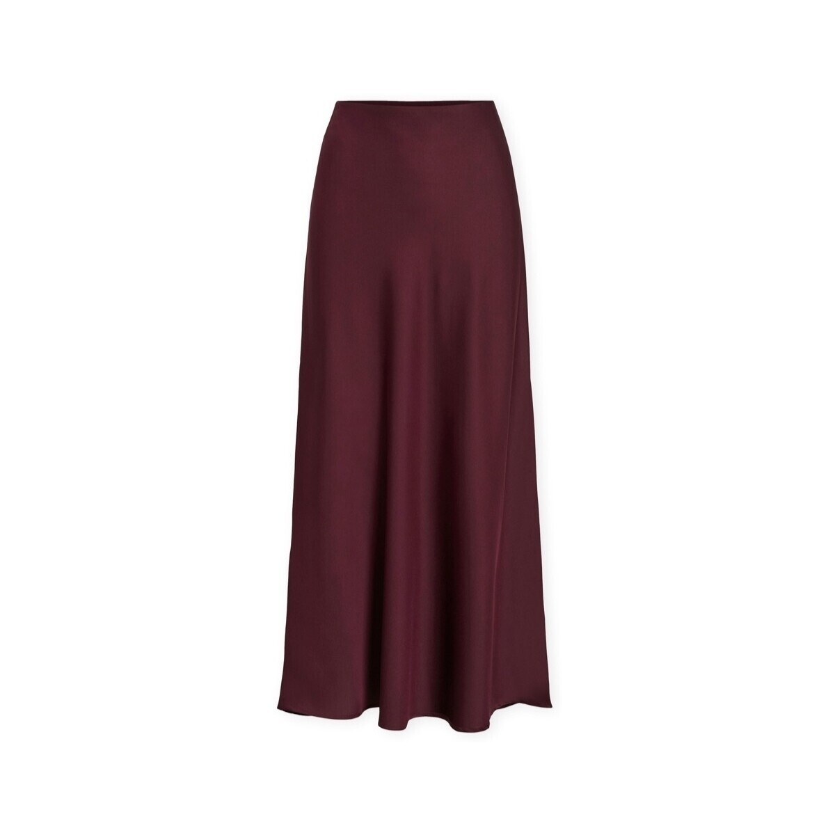 Vila  Noos Elette Skirt - Fig  Bordó