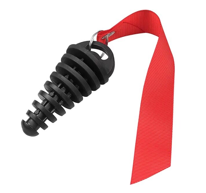 Zátka výfuku pro mytí motocyklu - Černá