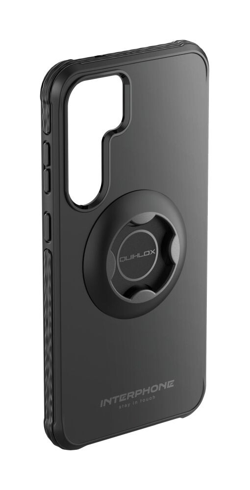 Ochranný kryt Interphone QUIKLOX Tetraforce pro Samsung Galaxy S25, černá