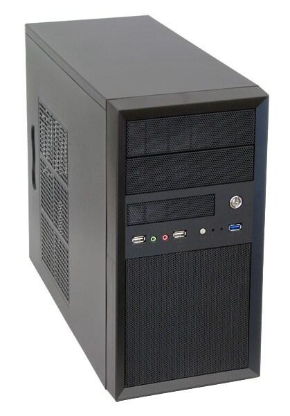 CHIEFTEC skříň Mesh Series/uATX, CT-01B, 350W, Black, USB 3.0