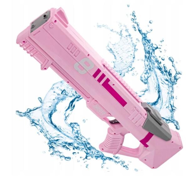 IQ models Elektrická vodní pistole Strong 528 s automatickým nasáváním růžová