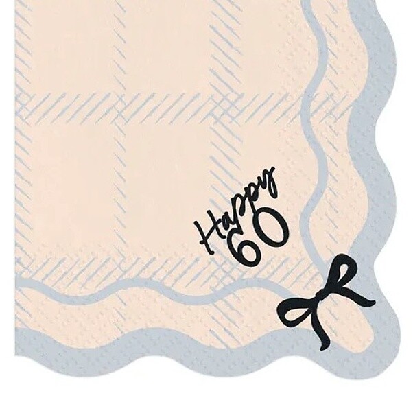 Ubrousky papírové Happy 60 33x33 cm 12 ks