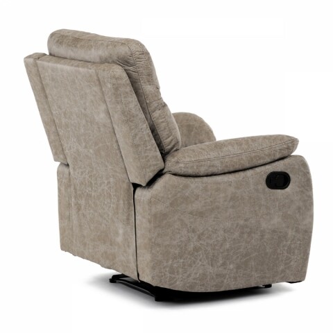 TV a relaxační křeslo s manuálním ovládáním, potah lanýžová látka v dekoru vintage TV-4092 LAN3 TV-4092 LAN3 Autronic