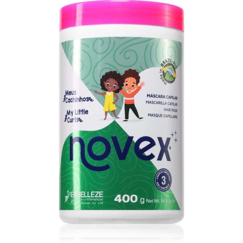 Novex My Little Curls maska na kudrnaté vlasy pro děti 400 g
