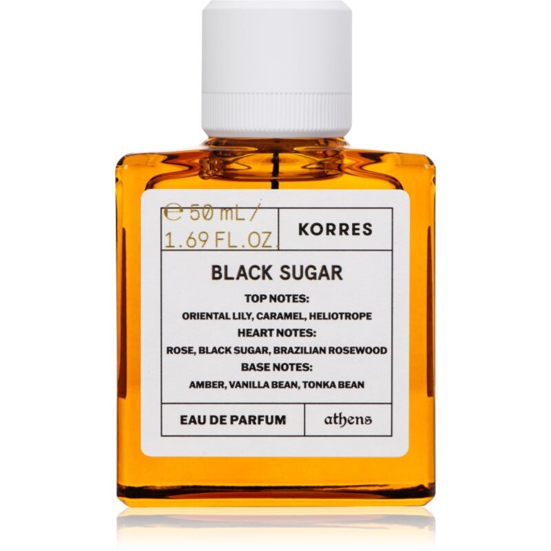 Korres Black Sugar parfémovaná voda unisex 50 ml