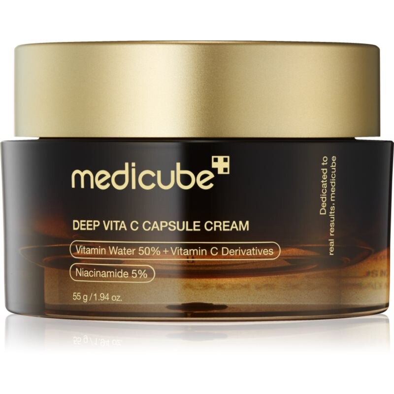 Medicube Deep Vita C Capsule Cream rozjasňující krém pro pleť s hyperpigmentací 55 g