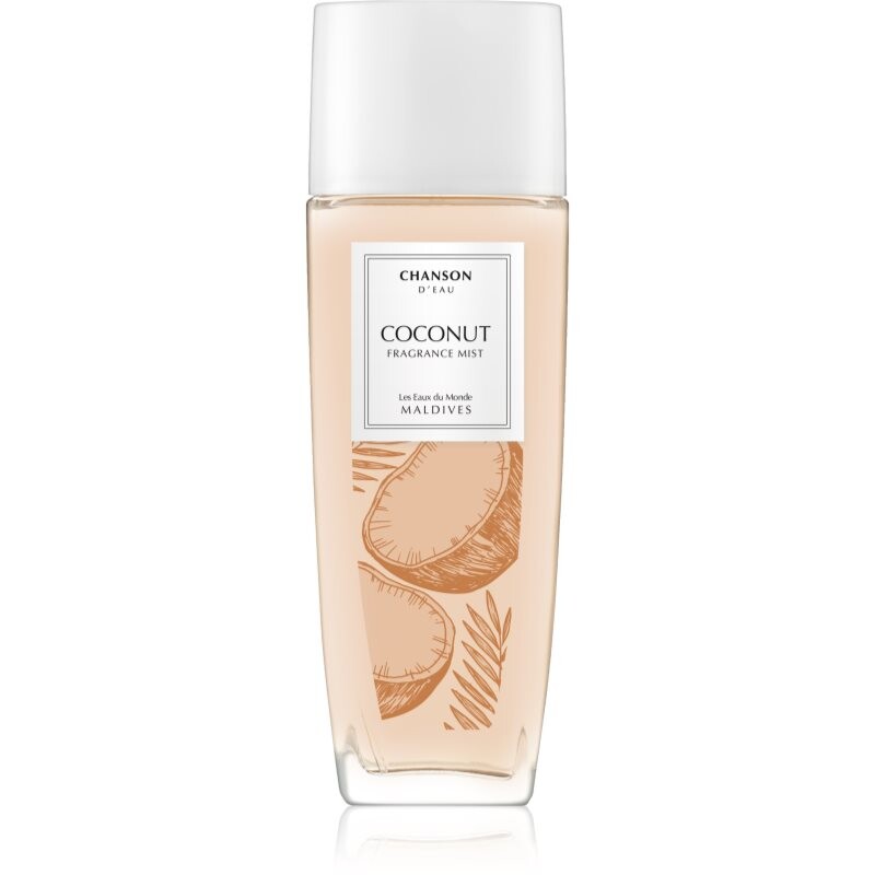 Chanson Chanson d'Eau Les Eaux Du Monde Coconut tělový sprej pro ženy 75 ml