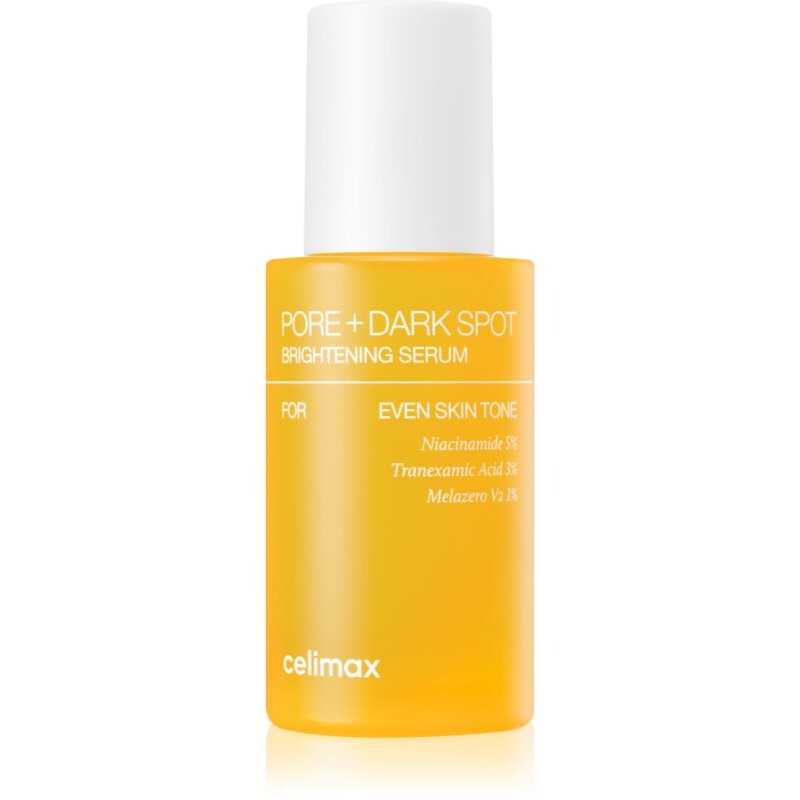 celimax Pore+Dark Spot Brightening Serum regenerační a rozjasňující sérum pro minimalizaci pórů 30 ml
