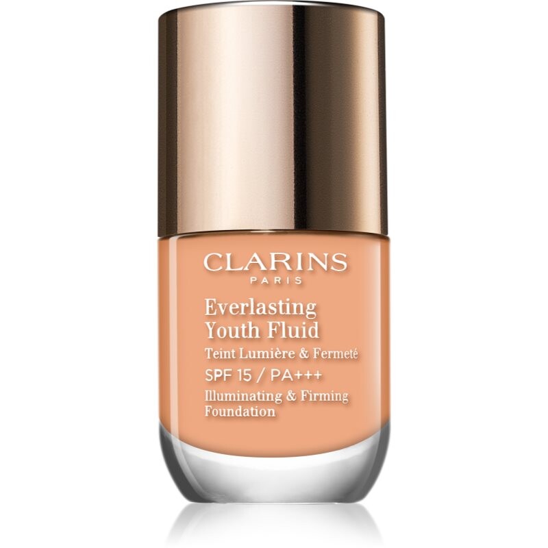Clarins Everlasting Youth Fluid rozjasňující make-up SPF 15 odstín 108 Sand 30 ml