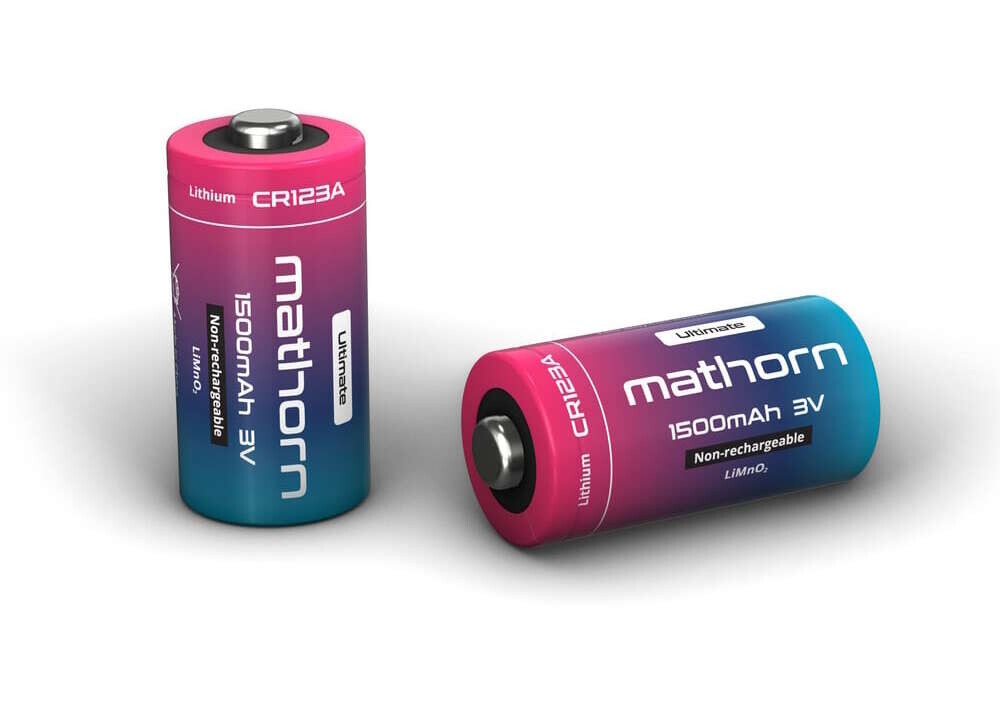 Mathorn MB-CR123A baterie CR123A 1500 mAh
