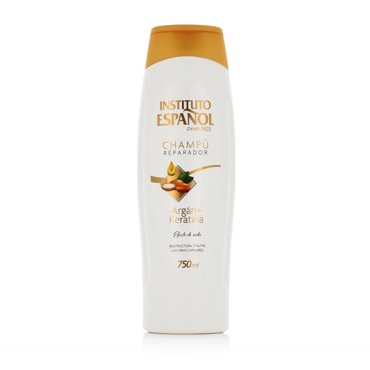 Instituto Espanol Argan + Keratin Repairing Shampoo posilující šampon pro všechny typy vlasů 750 ml unisex