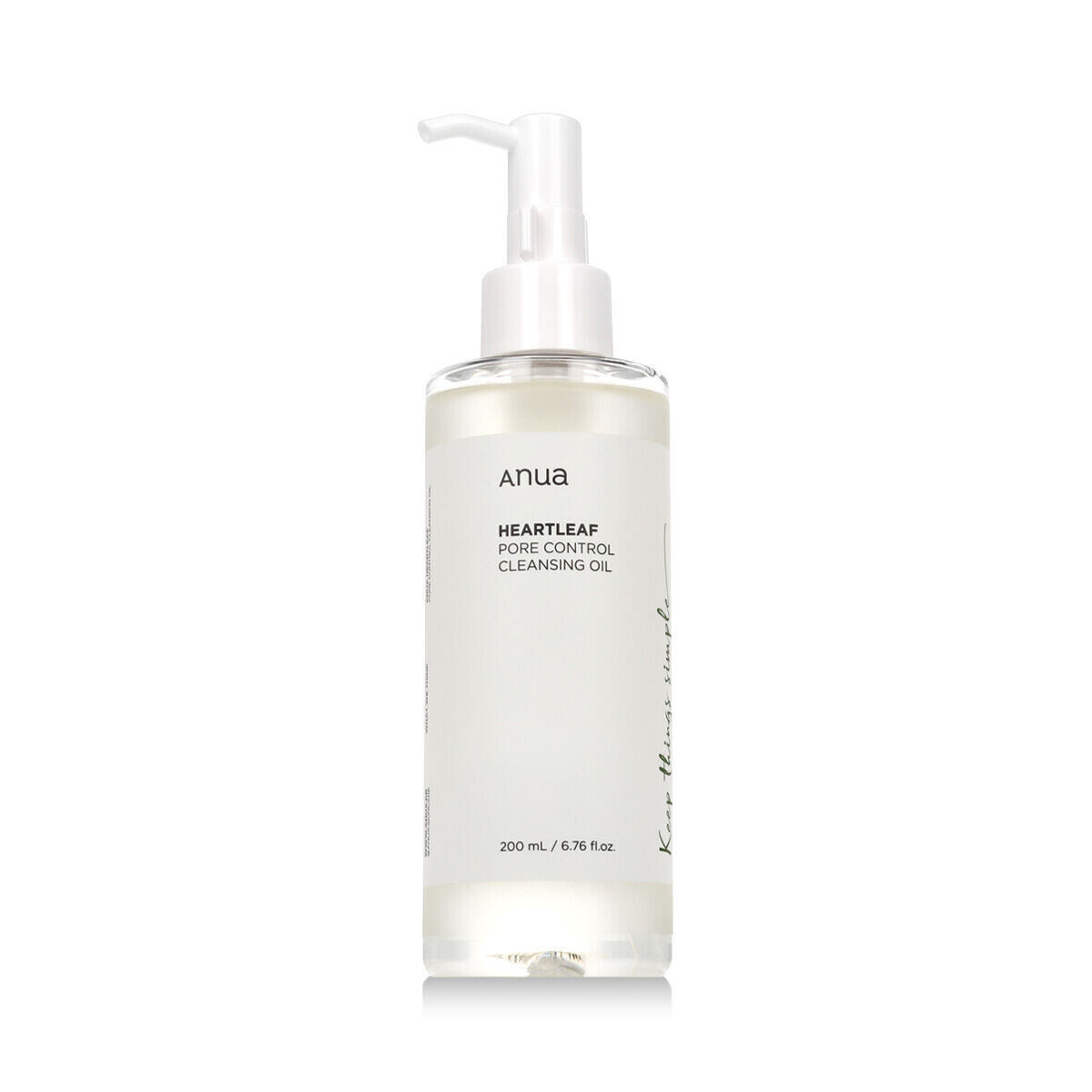 Anua Heartleaf Pore Control Cleansing Oil čistící olej na obličej 200 ml unisex
