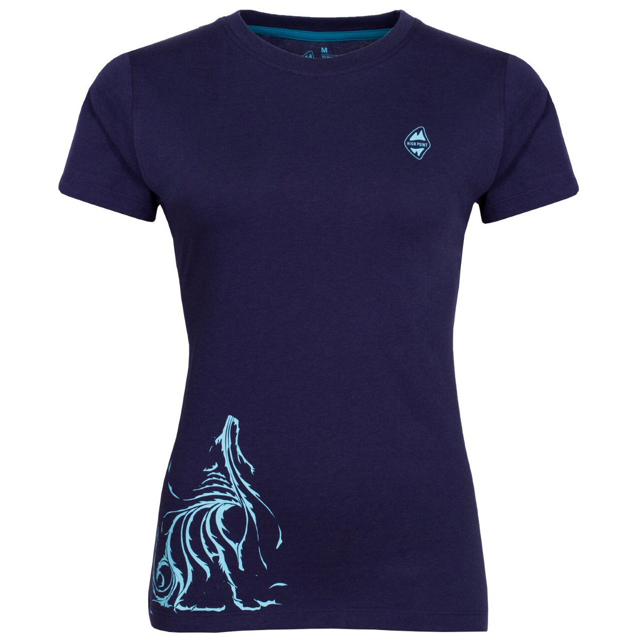 Dámské triko High Point Sella Lady T-shirt Velikost: L / Barva: modrá
