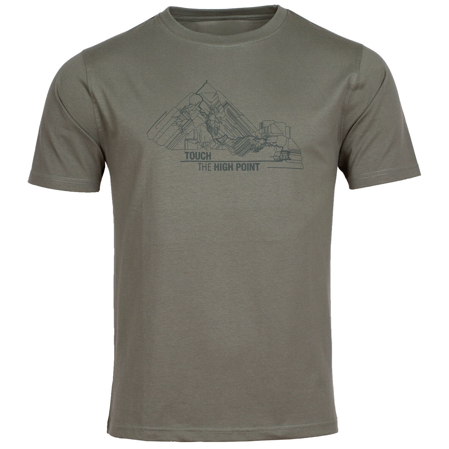 Pánské funkční triko High Point Atlas T-shirt 1.0 Velikost: L / Barva: khaki