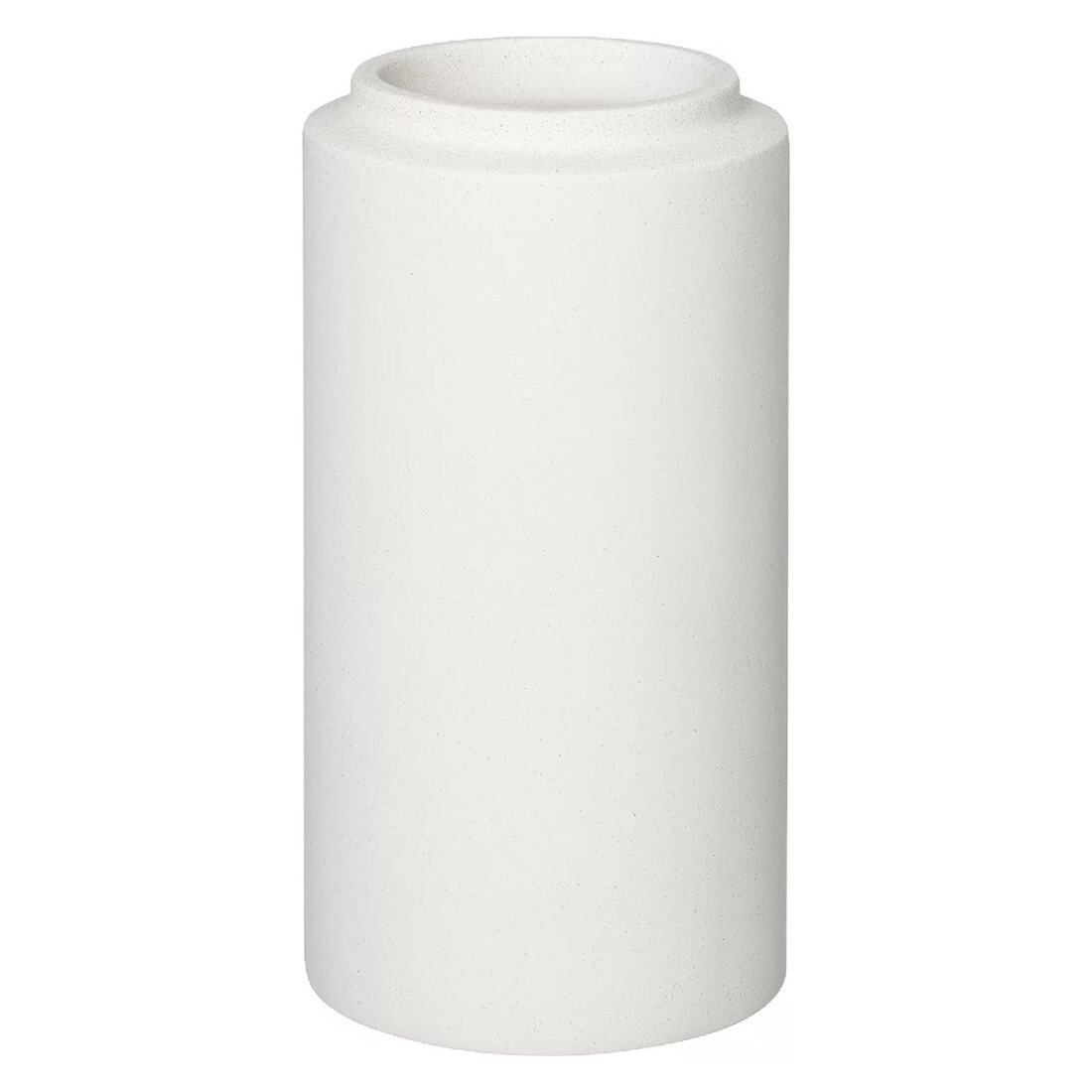 Kelímek na zubní kartáčky CRETO 13 cm, bílá, beton, Blomus